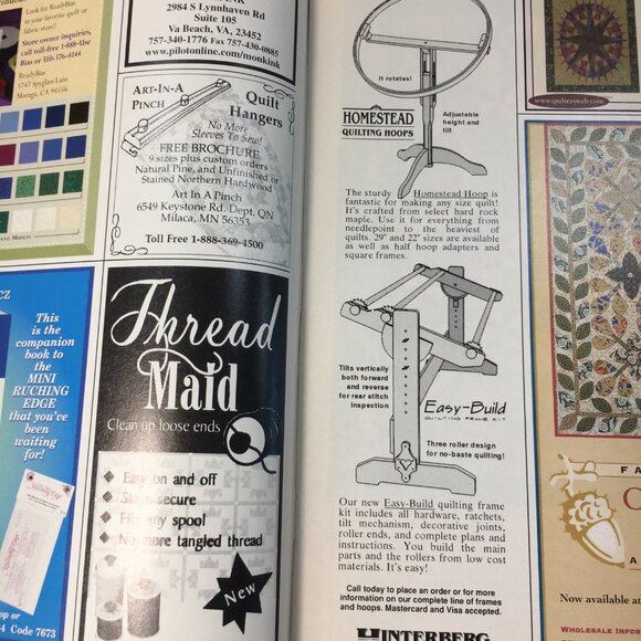 Quiltmaker Magazine Issue No. 60 March/April 1998 Tips Techniques And Patterns - Picture 5 of 8